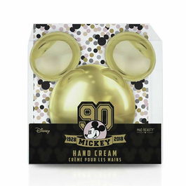 Mad Beauty Crema de Manos Gold Mickey's 90 Aniversario Edición Limitada, Aroma Vainilla, Manteca de Karité, Cruelty Free