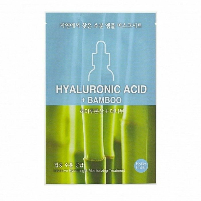 HOLIKA HOLIKA Mascarilla de Ácido Hialurónico y Bambú 18 ml HOLIKA HOLIKA Mascarilla de Ácido Hialurónico y Bambú 18 ml