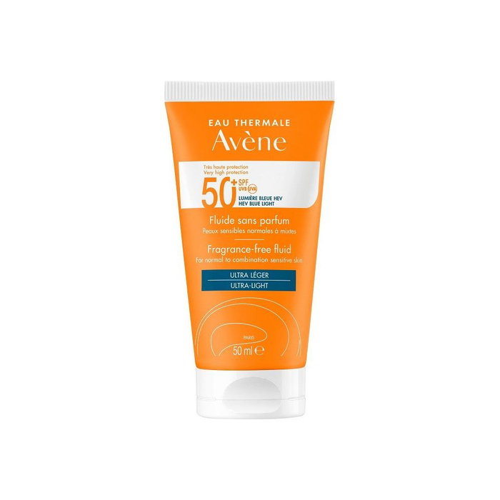 Avène Solaire Haute Protection Fluido Solar Sin Perfume SPF 50+ 50 ml