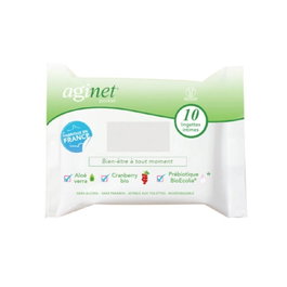 Aginax Toallitas Pocket 10 uds