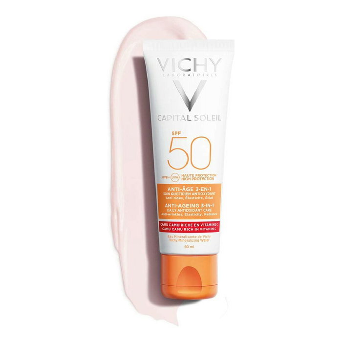 Protector Solar Facial Vichy VCH00115 Spf 50 50 ml 3 en 1 Antiedad