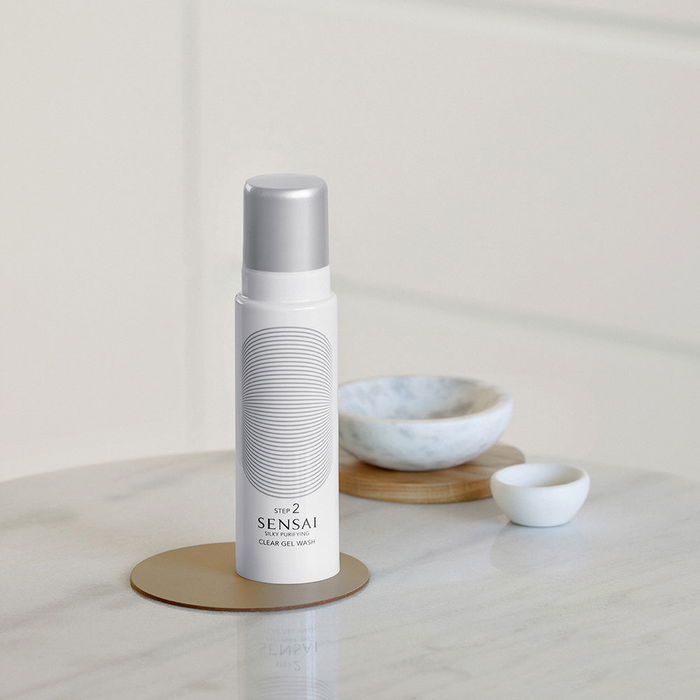 Sensai SILKY PURIFYING clear gel wash Limpiador Facial en Gel 145 ml