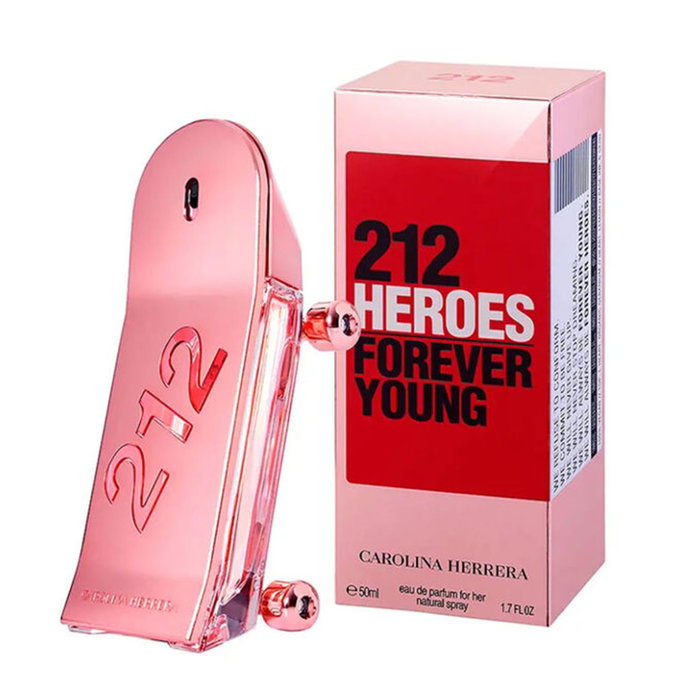 Carolina Herrera 212 Heroes Forever Young Eau de Parfum para Mujer 50 ml Vaporizador