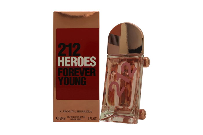 Carolina Herrera 212 Heroes Forever Young Eau de Parfum 30ml Spray Carolina Herrera 212 Heroes Forever Young Eau de Parfum 30ml Spray