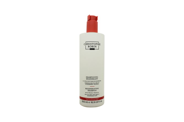 Christophe Robin Champú Regenerador con Aceite de Higo Chumbo - Controla el Frizz y Aporta Brillantez - 500 ml Christophe Robin Champú Regenerador con Aceite de Higo Chumbo - Controla el Frizz y Aporta Brillantez - 500 ml