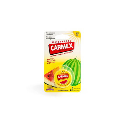 Carmex Bálsamo Labial de Sandía en Tarro SPF 15, 7,5 g