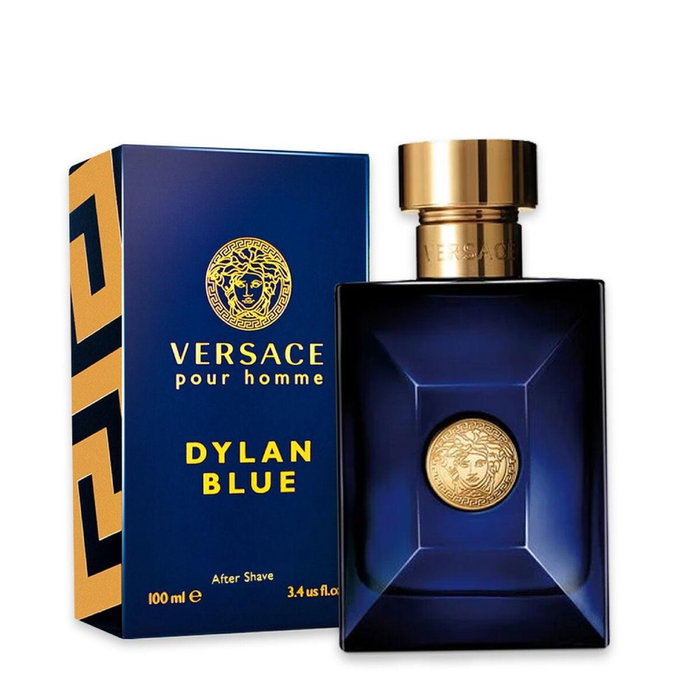 Versace Dylan Blue Loción después de afeitar calmante 100 ml