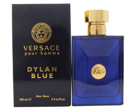 Versace Pour Homme Dylan Blue Loción Aftershave 100ml Splash