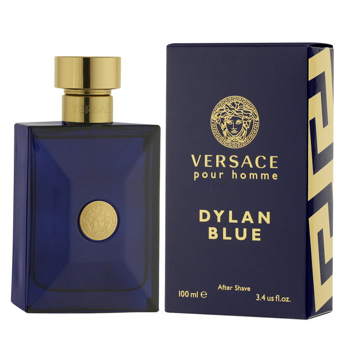 Versace Dylan Blue Loción después de afeitar calmante 100 ml