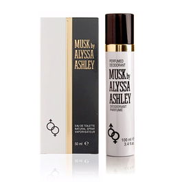Alyssa Ashley Musk Eau De Toilette Vaporizador 50 ml + Desodorante 100 ml
