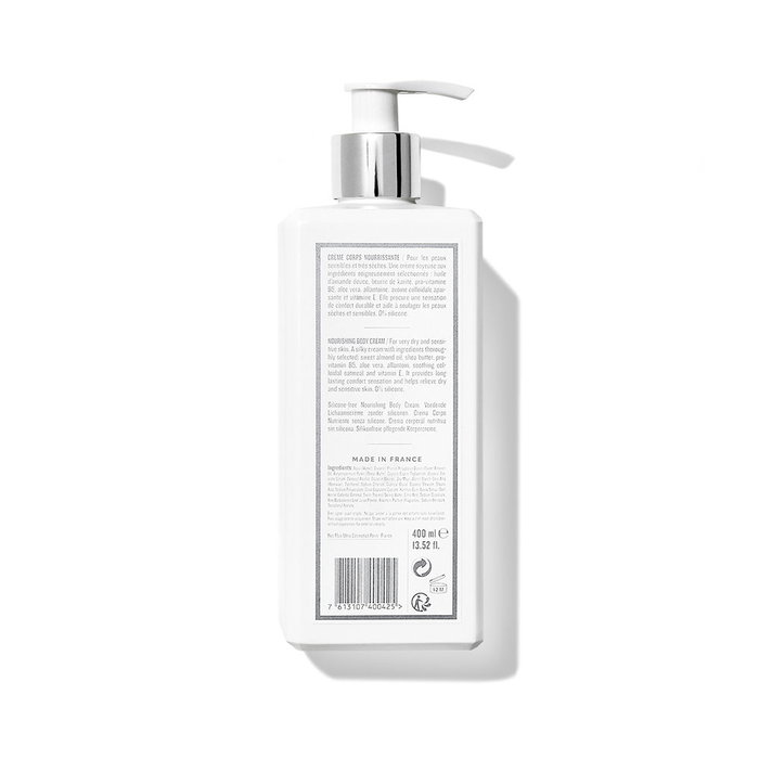 Jacadi Care Crema Corporal Nutritiva con Ácido Hialurónico y Manteca de Karité - Hidratación Intensa - 400 ml