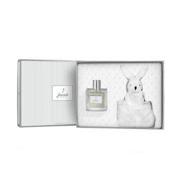 Jacadi Eau De Soin Le Bébé 100+Rabbit Perfume Infantil con Notas de Bergamota, Fresia, Flor de Naranjo, Jazmín, Almizcle y Sésamo