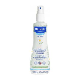 Mustela BEBÉ-NIÑO Agua para Peinar Refrescante Facilita el Cepillado con Camomila BIO para Bebés y Niños 200 ml