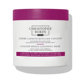 Christophe Robin Crème Lavante Bouclier Couleur para Cabello Teñido - Protección y Brillo Intenso con Camu Camu y Semilla de Girasol