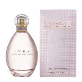 Sarah Jessica Parker Lovely Eau de Parfum 100ml Vaporizador, Fragancia Ámbar Blanco Sedoso con Notas de Mandarina y Lavanda