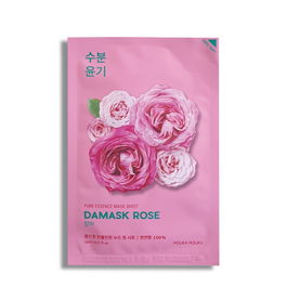 Holika Mascarilla Facial Pure Essence Rosa Damasco Hidratante Anti-Imperfecciones Tono Saludable 23ml