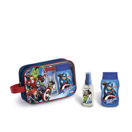 Lorenay Avengers Set de Regalo con Eau de Toilette, Gel de Ducha y Neceser, 3 piezas