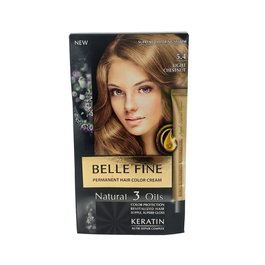 Bellefine Tinte 5.4 Castaño Claro para Cabello - Coloración Permanente