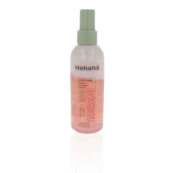 Mananá Love Hue Bifásico 200 mL - Nutrición y Suavidad con Extracto de Bambú, Quinoa y Goji para un Cabello Sedoso y Brillante