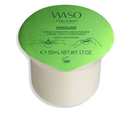 Shiseido WASO SHIKULIME mega hydrating moisturizer recarga Crema Hidratante Facial para Piel Normal a Seca 50 ml