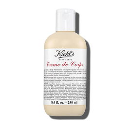Kiehl´S Creme De Corps Crema Corporal Nutritiva, Hidratante 24h, Piel Suave y Tersa, Con Manteca de Cacao y Escualeno, 250 mL