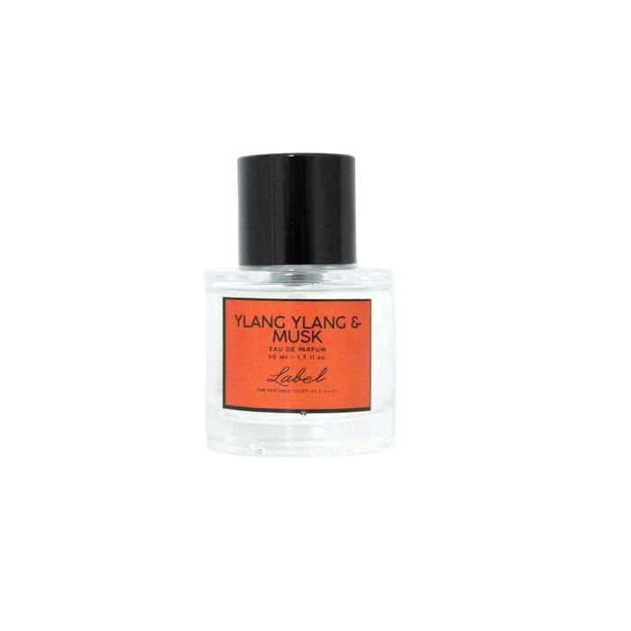 Label Ylang Ylang&Musk Eau de Parfum 50 mL, Fragancia Floral con Notas de Jazmín, Almizcle y Vainilla