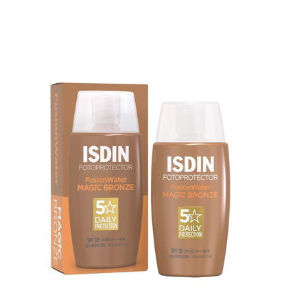 Isdin Fusion Water COLOR SPF50 bronce Isdin Fusion Water COLOR SPF50 bronce