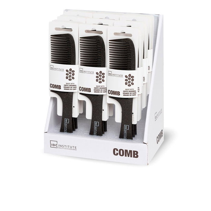 Idc Peine Desenredante Comb Made With Coffee Base de Café Flexible para Cabello Suave y Sin Enredos Eco-Amigable Idc Peine Desenredante Comb Made With Coffee Base de Café Flexible para Cabello Suave y Sin Enredos Eco-Amigable