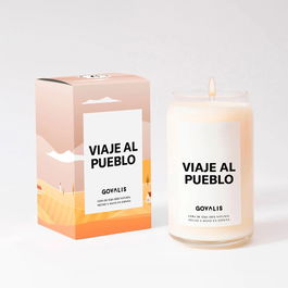 Govalis Vela Viaje Al Pueblo 500 gr Aroma Lácteos Chocolate Vainilla