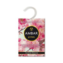 Ambar Ambientador Armario Bouquet Floral Perfume Calidad Premium Larga Duración +45 Días 0% Alcohol