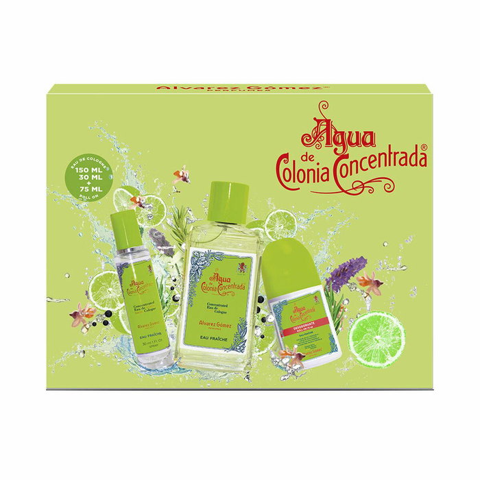 Alvarez Gomez Agua de Colonia Concentrada Fraiche Estuche 150ml + 30ml + Desodorante Alvarez Gomez Agua de Colonia Concentrada Fraiche Estuche 150ml + 30ml + Desodorante