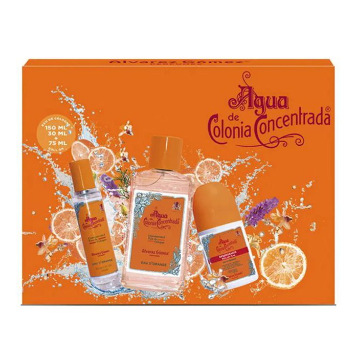 Alvarez Gomez Naranja Eau de Cologne Concentrado 150 ml Vaporizador + Desodorante 1 Unidad Alvarez Gomez Naranja Eau de Cologne Concentrado 150 ml Vaporizador + Desodorante 1 Unidad