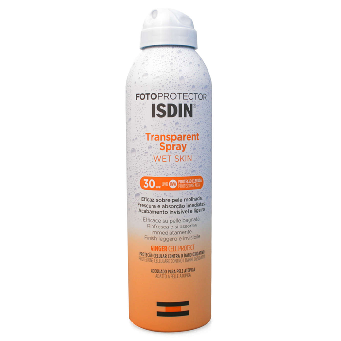 Isdin Fotoprotector Wet Skin Transp Spray SPF30 250 mL