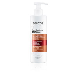 Vichy Dercos Champú Reparador Kera Solutions Antirrotura con Microrellenado y Prokeratina para Cabello Dañado y Seco - 250 ml