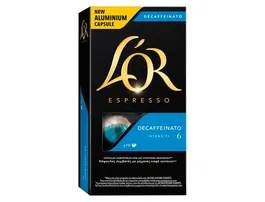 Cafe L Or Descafeinado Caja De 10 Unidade Compatible Con Nesspreso