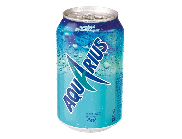 Aquarius Bebida Isotónica Limón Lata 330 ml