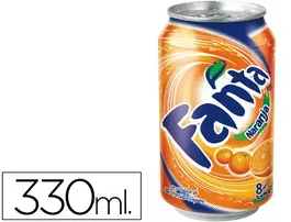 Fanta Refresco Naranja Lata 330 ml