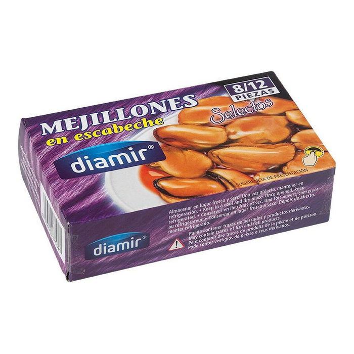 Mejillones en Escabeche Diamir (115 g) Mejillones en Escabeche Diamir (115 g)