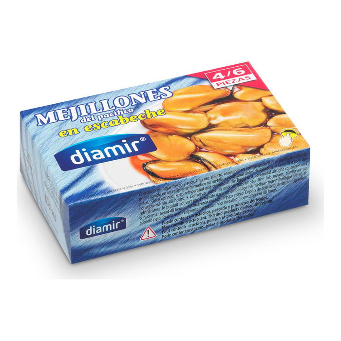 Mejillones en Escabeche Diamir (115 g) Mejillones en Escabeche Diamir (115 g)