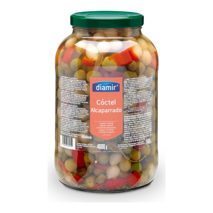 Alcaparras Cocktail Diamir (2400 g) Alcaparras Cocktail Diamir (2400 g)