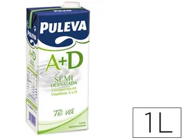 Puleva Leche Semidesnatada Tetra Brik 1 Litro