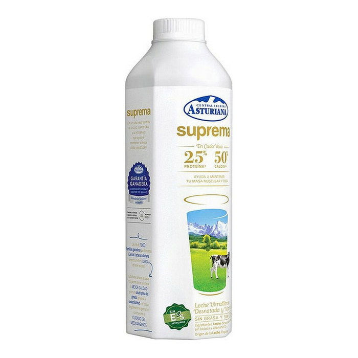 Leche desnatada Central Lechera Asturiana Suprema (1 L) Leche desnatada Central Lechera Asturiana Suprema (1 L)