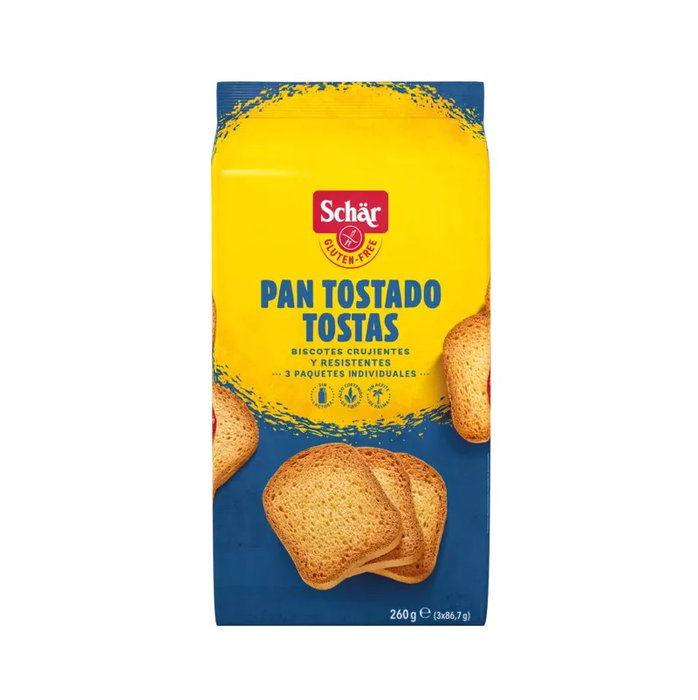 SCHAR Biscores Fette Pan Tostado Sin Gluten SCHAR Biscores Fette Pan Tostado Sin Gluten