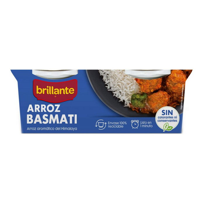 Arroz Brillante Baasmati (2 x 125 g)