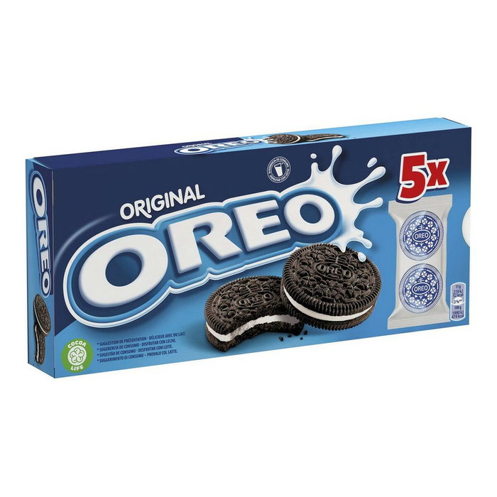 Oreo Galleta Original Caja de 5 Paquetes de 4 Unidades 220 g