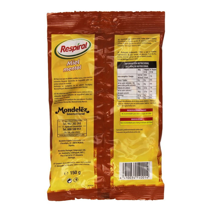 Caramelos Respiral Miel (150 g)