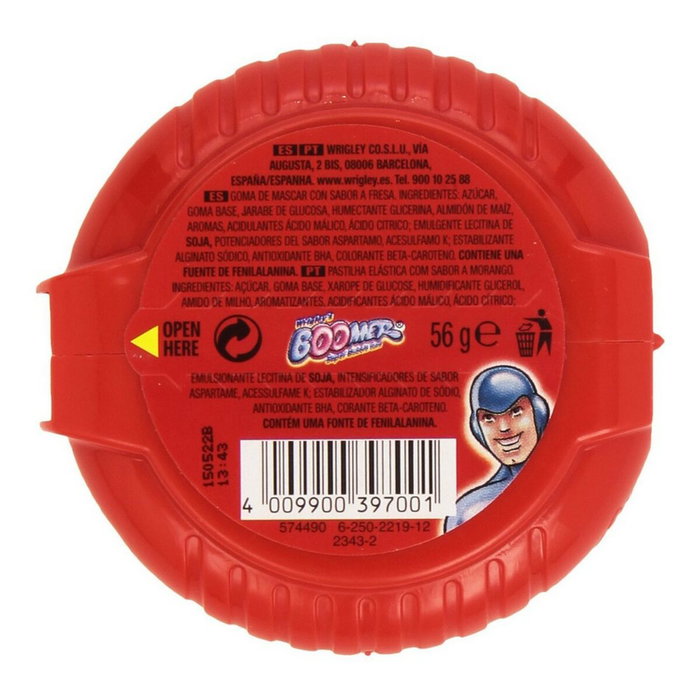Chicle Boomer MaxiRoll Fresa (56 g) Chicle Boomer MaxiRoll Fresa (56 g)