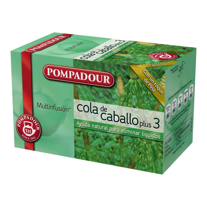Cola de Caballo Pompadour Plus 3 (20 uds) Cola de Caballo Pompadour Plus 3 (20 uds)