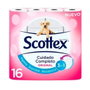 Scottex Original Papel Higiénico Doble Capa, 16 Rollos