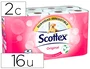 Scottex Original Papel Higiénico Doble Capa, 16 Rollos